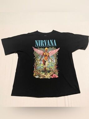 Nirvana In Utero Angel Graphic Tee Spencer’s Exclusive 2XL